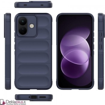 Magic Shield guminis dėklas - tamsiai mėlynas (Xiaomi Redmi Note 17 Pro 4G/5G) Magic Shield guminis dėklas - tamsiai mėlynas (Xiaomi Redmi Note 17 Pro 4G/5G)